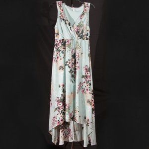 Pinkblush Midi Maternity dress/ Mint